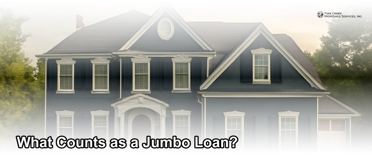 A large, well-appointed home in a Delaware suburban neighborhood representing a property financed with a jumbo mortgage loan